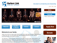Tablet Screenshot of harlemlink.org